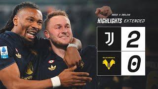 EXTENDED HIGHLIGHTS | Juventus 2-0 Verona | Serie A | Matchday 27