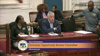 Economic Opportunity Review Committee 12-9-2024