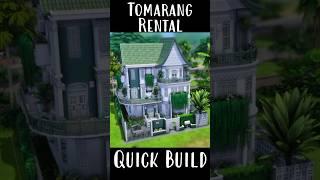 Sims 4: Quick building a gorgeous Rental Home in Tomarang! #shorts30 #thesims4 #shorts