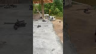 Living Legendary: Legendary Escapes Swimming Pools Custom concrete countertop with Mickey