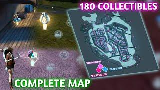 Weapon/Vehicle/Clothing 180 Collectibles Full Map | Gangstar Vegas