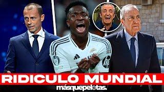 RIDICULO MUNDIAL DE VINICIUS Y EL REAL MADRID POR EL BALÓN DE ORO