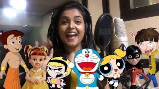 The Girl Behind Many VOICES – LIVE OFFICIAL DUBBING ft. Sonal Kaushal