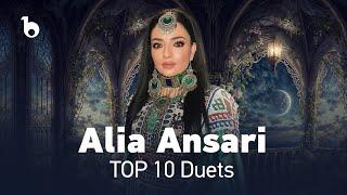 Alia Ansari TOP10 Duets on Barbud Music | ده بهترین دوگانه های عالیه انصاری