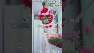 메리크리스마스#예서를알게된첫크리스마스#모정나레이션#빈예서#빈예서모정 #geraniumplant #베란다가드닝 #flower#오랜감동#첫소절에팬