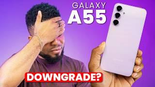 Samsung Galaxy A55 Review - A DOWNGRADE from the Galaxy A54?