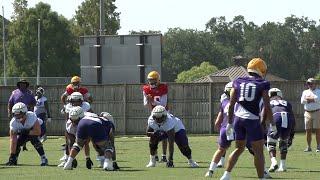 HIGHLIGHTS | LSU Football Fall Camp | 8.1.24