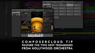 ComposerCloud Tip: Feature the Two New Trombones from Hollywood Orchestra