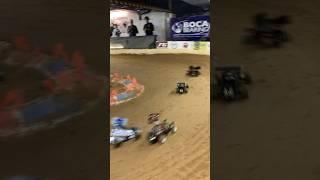 RC Sprint car traffic jam at the factory