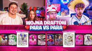 WOJNA DRAFTÓW PARA vs PARA! xFlaShx & Alvin vs Junajted & Klqudka