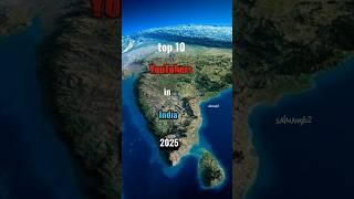 Top 10 youtubers in india 2025 # shorts #viral#stop!