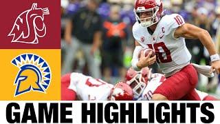 San José State vs Washington State Highlights | 2024 NCAA Football | College Football Week 4