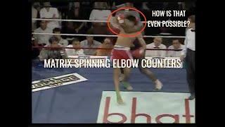 Ridiculous Muay Thai Spinning Elbow Moments