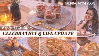 Special Dinner Menu & Life Update | Quick Party snacks ideas | Night in a life of Indian Homemaker