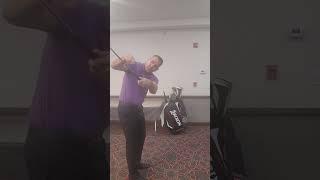 Country Hills Golf Pro Roger discussing how hands and arms move in the golf swing