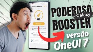 Ele ATUALIZOU: Poderoso Galaxy App BOOSTER OneUI 7 disponível para qualquer SAMSUNG! Parte 01