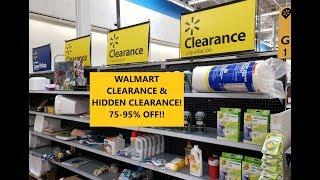 WALMART CLEARANCE & HIDDEN CLEARANCE! IN STORE DEALS! 75-95% OFF!