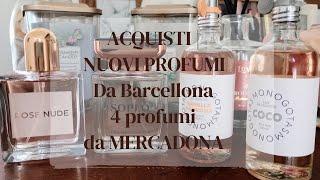 4 nuovi profumi da Barcellona direttamente da @mercadona #mercadona #profumi #fragrance #perfume