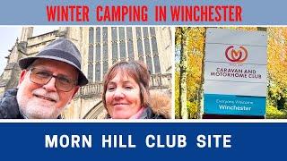 MORN HILL Club Campsite WINCHESTER | A Look Around the City | Vlog 678