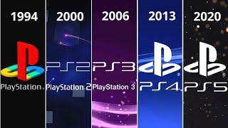 Evolution of All original PlayStation Startup Screens | Nostalgia | History