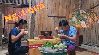Bữa tối muộn - Lẩu ếch hoang dã của người vùng cao