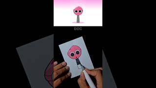 Perfect Messy Sprunki OC Lollipop Cut! | Chaos to Precision #sprunki #incredibox #making #art