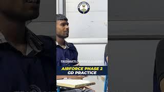 GD Practice | Airforce Phase 2 | Trishakti Defence Classes | #phase2 #gd #bestairforceacademy #viral
