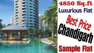 4850 Sq.ft OMAXE THE LAKE | 4BHK+SERVANT #Luxurious #Apartments | Sample Flat Video देखे जरूर