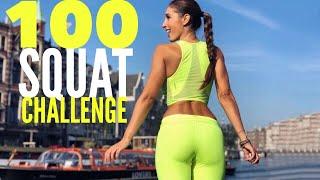 100 Squat Challenge | You will be surprised how your buttocks will increase