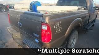CHRIS WATTS: The inside of Chris truck where he loaded the bodies of his pregnant wife and children.