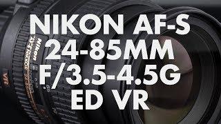 Lens Data - Nikon AF-S 24-85mm f/3.5-4.5G ED VR Review