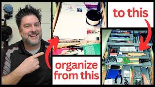 Smart Drawer review. How to organize your junk drawer. Spring Cleaning