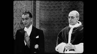 Pope Pius XII receives President-elect Kubitschek of Brazil  (1956)