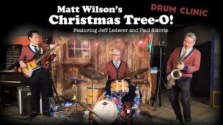 DRUM CLINIC at Maxwell Drums! - Matt Wilson's Christmas Tree-O!