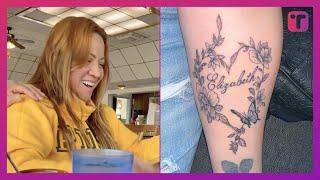 Woman Surprises Mother-In-Law With Tattoo Of Her Name