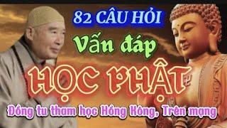 PHÁP SƯ TỊNH KHÔNG TRẢ LỜI 82 CÂU HỎI ĐỒNG TU THAM HỌC HỒNG KÔNG, TRÊN MẠNG RẤT HAY 🪷🪷@phatphapnews