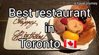 Best restaurant in Toronto | Jacob's Steakhouse | Michelin guide | 73 World's Best Steak Restaurant