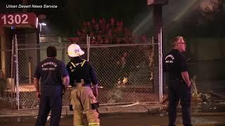 Abandoned Nursing Home Fire / Central Phoenix