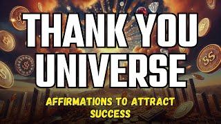 Thank You Universe for Opportunities and Success: Affirmations to Welcome Abundance #37