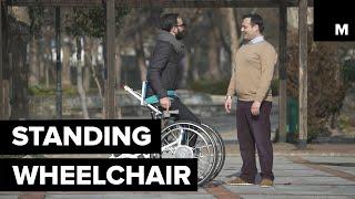 Shapeshifting Wheelchair Helps Users Move in a Standing Position