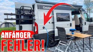  6 CAMPING Fehler [die nur Anfänger machen!?] 