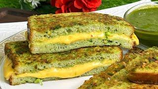 Cheesy Garlic Egg Toast Recipe | Quick & Easy Breakfast | Garlic Egg Sandwich Recipe |