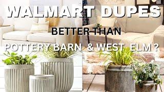 WALMART 10 High End Dupes On Walmart Shelves NOW!  Decor Dupes West Elm & Pottery Barn