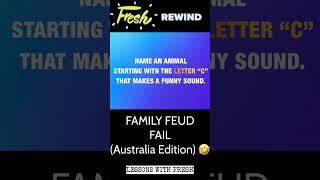 FAMILY FEUD FAIL (Australia Edition) FRESH REWIND #comedy #fail #funny