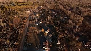 Flight over the Devastation in Griffin, GA