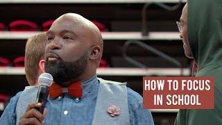 How to Focus on Studying | STEM Education Motivational Speaker - Kantis Simmons