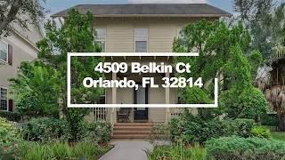 4509 Belkin Ct Orlando, FL 32814