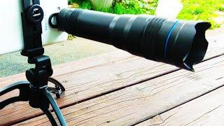 Телеобъектив для смартфонов APEXEL 36X / Telephoto lens for smartphones APEXEL 36X