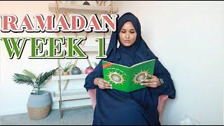 RAMADAN WEEKLY VLOG| Iftar recipes, house viewing + m&s food haul! Zeinah Nur
