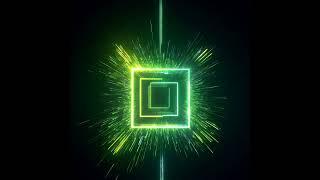🟩 3d UI Burst of light particles